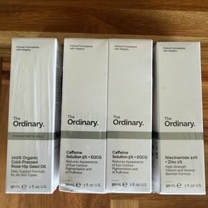 NIB The Ordinary Skincare Set of 4 Bottles